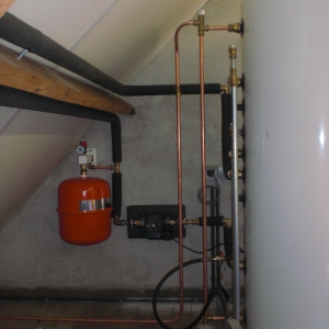 zonneboiler te Kootwijkerbroek